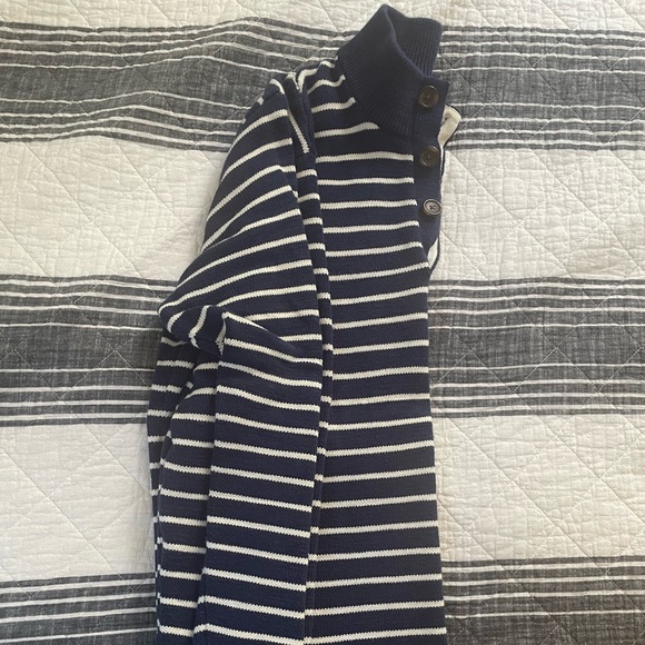 Vineyard Vines Blue Striped Sweater XL - Picture 3 of 5